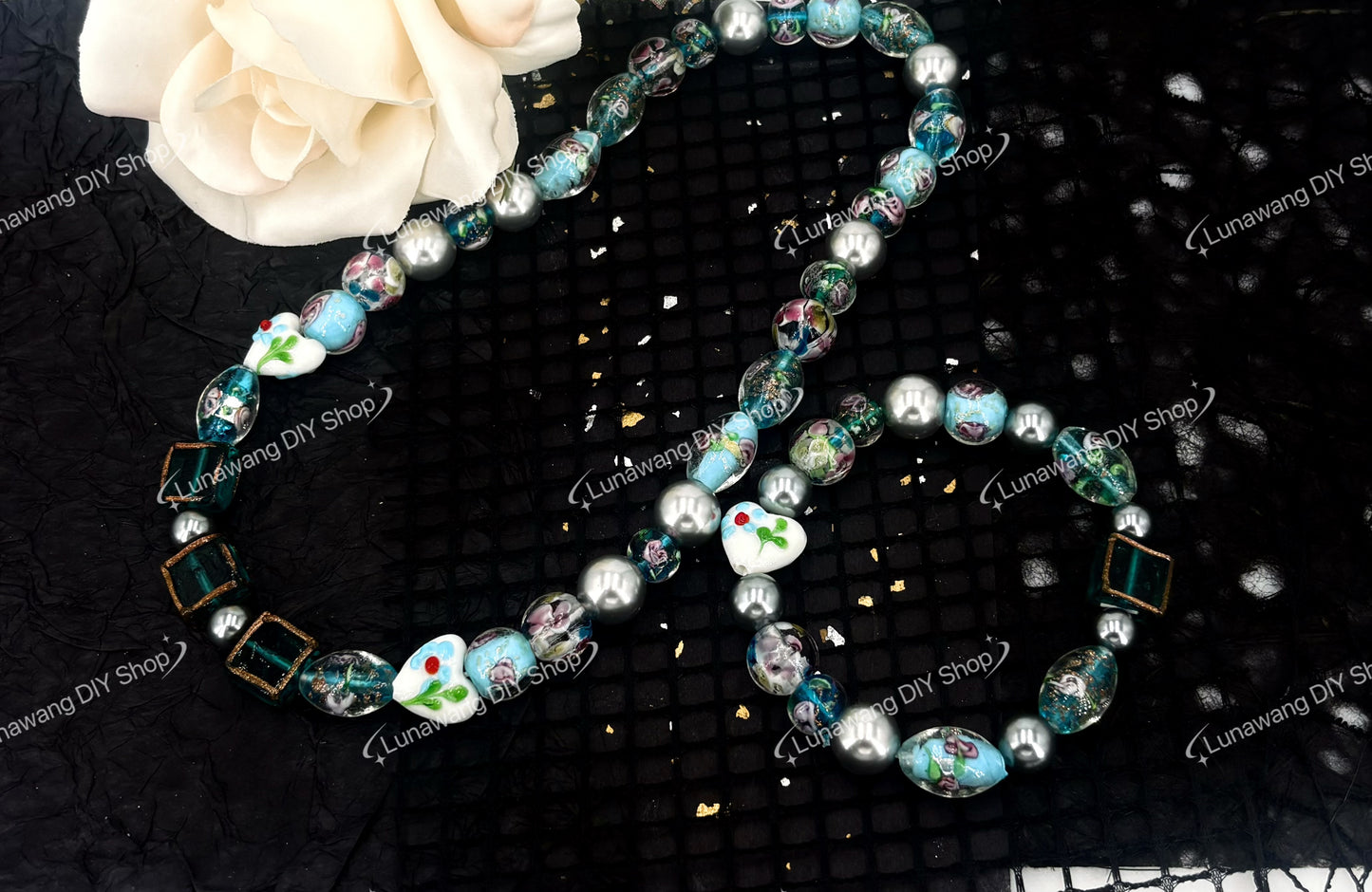 DIY LUXURY DESIGN  MIX BEADS-OPEN IN LIVE